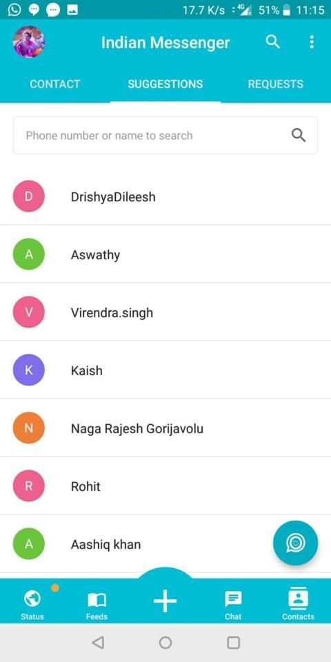 Indian Messenger-Indian Social Network-Indian Chat स्क्रीनशॉट 7