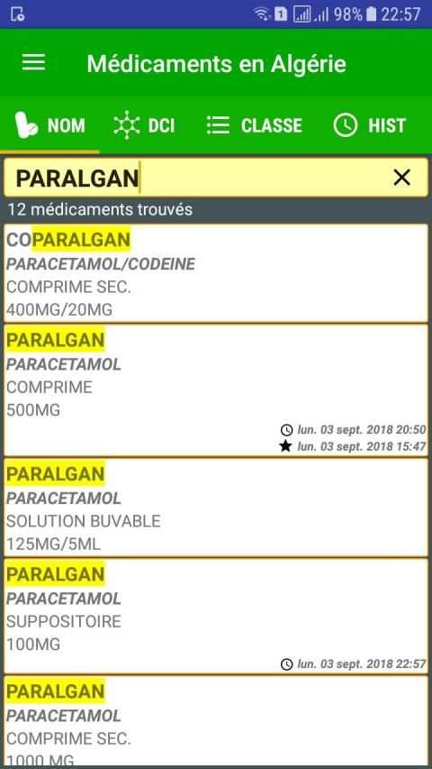 Médicaments en Algérie screenshot 8