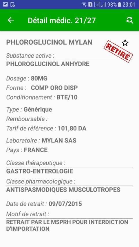 Médicaments en Algérie screenshot 3