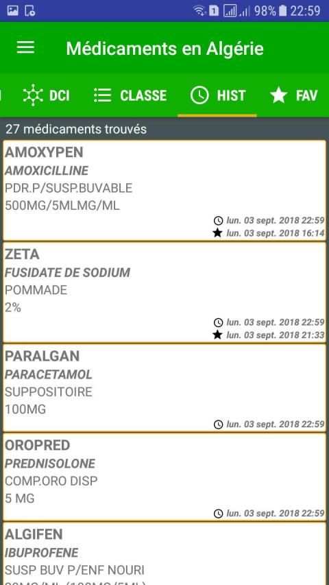 Médicaments en Algérie screenshot 5