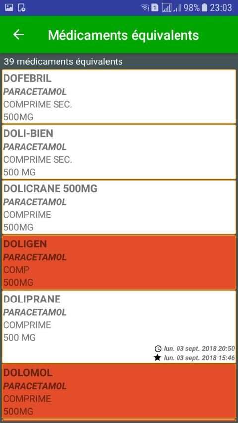 Médicaments en Algérie screenshot 2