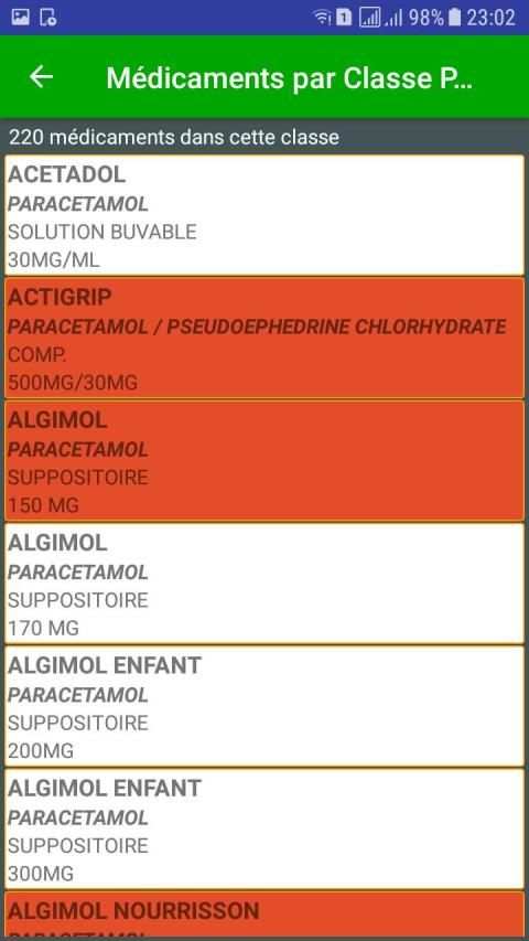 Médicaments en Algérie screenshot 1