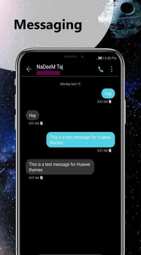 S10 Dark One Ui Theme screenshot 2
