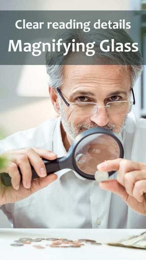 Magnifying Glass - Zoom Camera, Flashlight screenshot 5