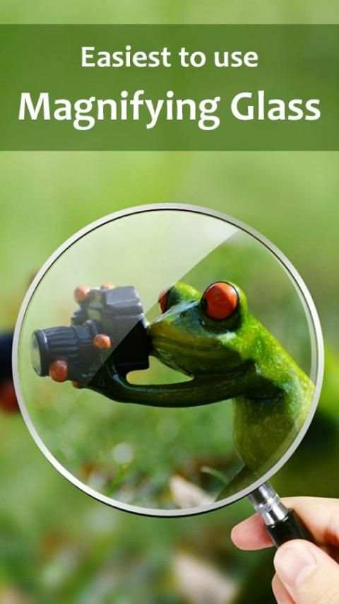 Magnifying Glass - Zoom Camera, Flashlight screenshot 1