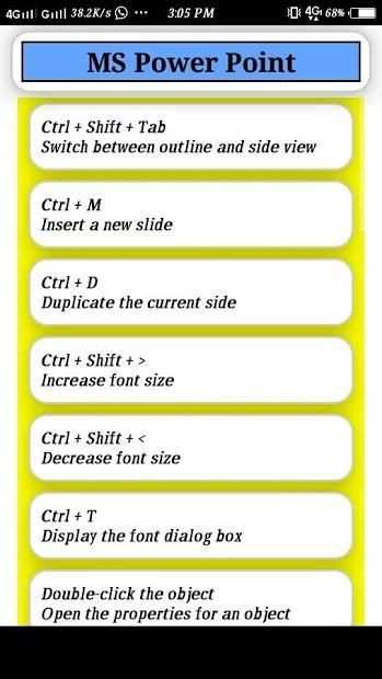 Computer Shortcut key for new learner screenshot 4
