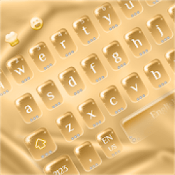 ikon Luxury Gold Keyboard