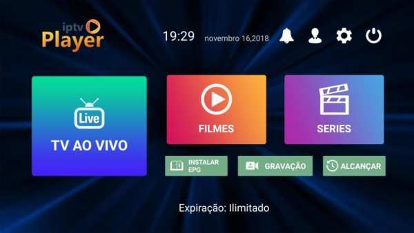 Player Box IPTV स्क्रीनशॉट 1