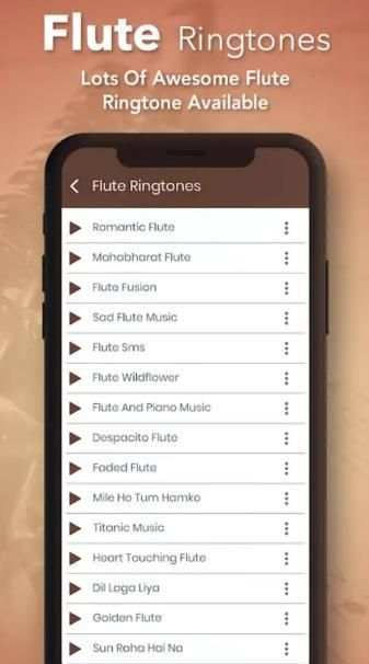 Mobile Phone Ringtones-Ringtones For Phone(Flute) स्क्रीनशॉट 2
