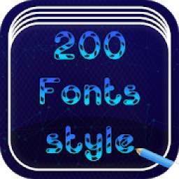 200 Font Style 2.0