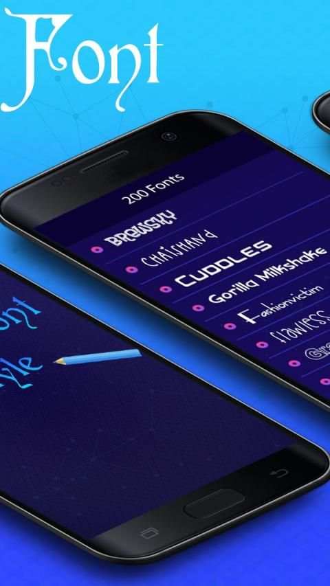 200 Font Style скриншот 3