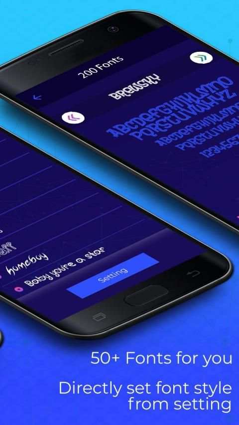200 Font Style скриншот 2