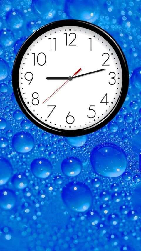 Analog Clock Free Live Wallpaper स्क्रीनशॉट 1