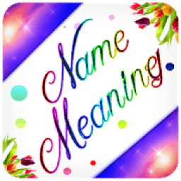 Name Meaning Photo Editor - Focus n Filters आइकन