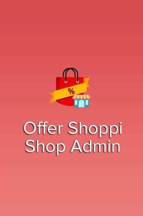 Offer Shoppi - Shop Admin screenshot 1