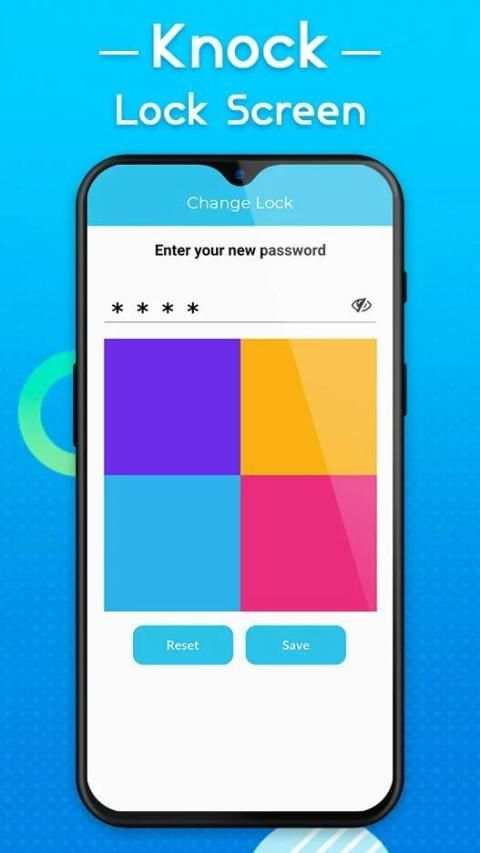 Knock Lock Screen - Lock Screen App screenshot 2