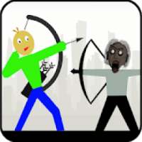 Baldi Archer vs Stickman Granny