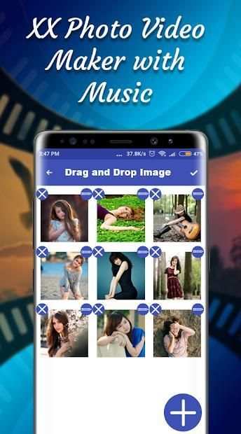 XX Video Maker 2018 - XX Photo Video Maker 2018 स्क्रीनशॉट 2