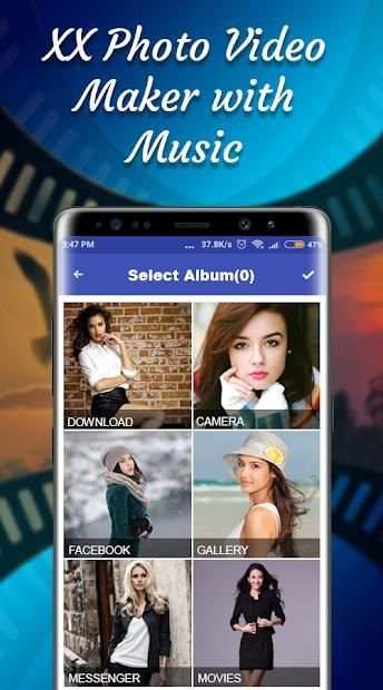 XX Video Maker 2018 - XX Photo Video Maker 2018 स्क्रीनशॉट 4