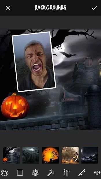 Scary Camera Collage Maker स्क्रीनशॉट 5