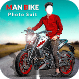 Man Moto Photo Suit आइकन