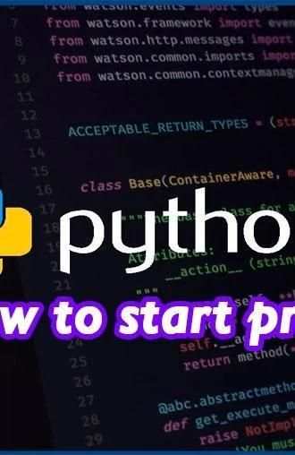 Python. How to start programming screenshot 2