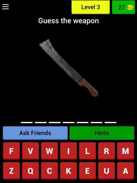 Guess PUBG Items screenshot 21