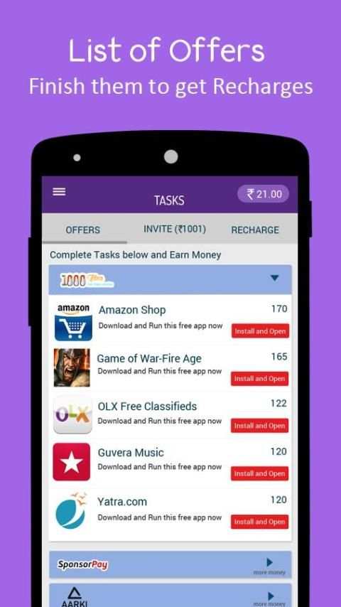 Free Recharge screenshot 6