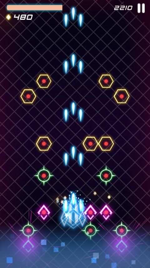 Cyber Hunter: Space Shooter स्क्रीनशॉट 2