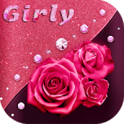 Girly Lock Screen &amp; Wallpapers * आइकन
