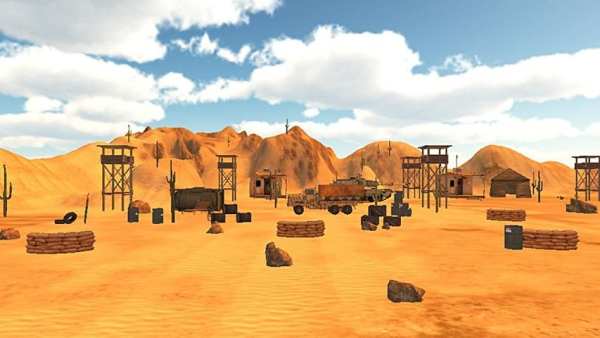 Desert Sniper Special Forces 3D screenshot 2