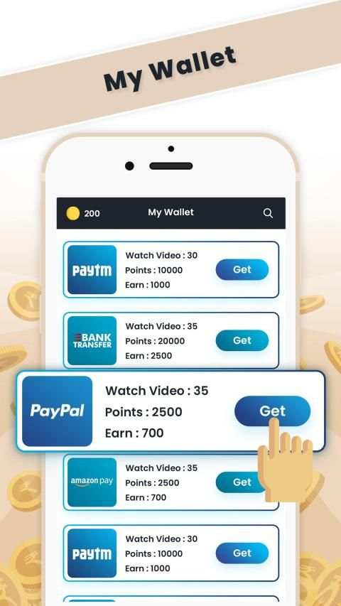 Watch Video Daily Earn Money App स्क्रीनशॉट 4