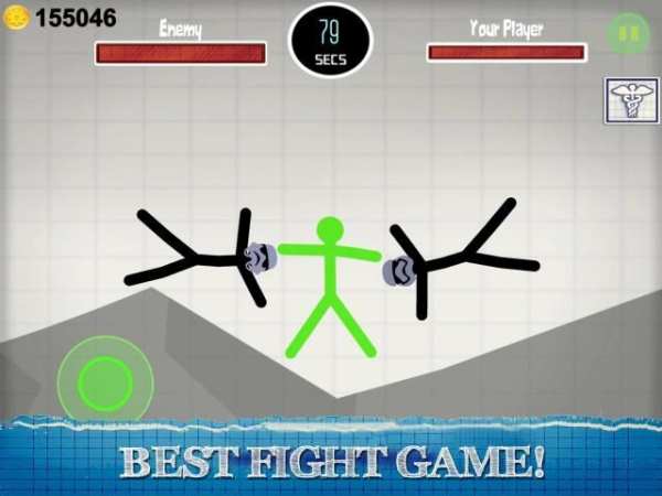 Stickman Fighting games - 2 player Warriors Games स्क्रीनशॉट 4