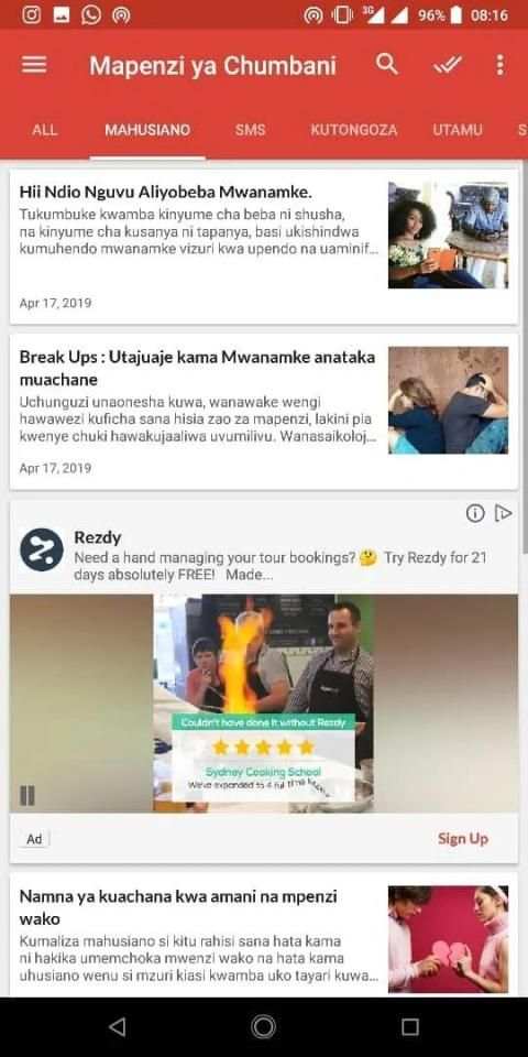 Mapenzi Ya Chumbani screenshot 1