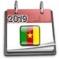 Cameroon Calendar 2019