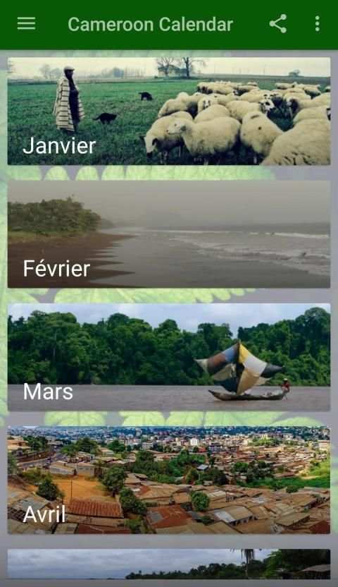 Cameroon Calendar 2019 screenshot 3