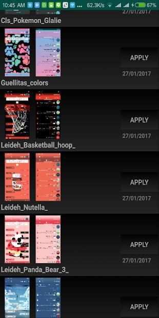 Thema WA new pink 2019 screenshot 2