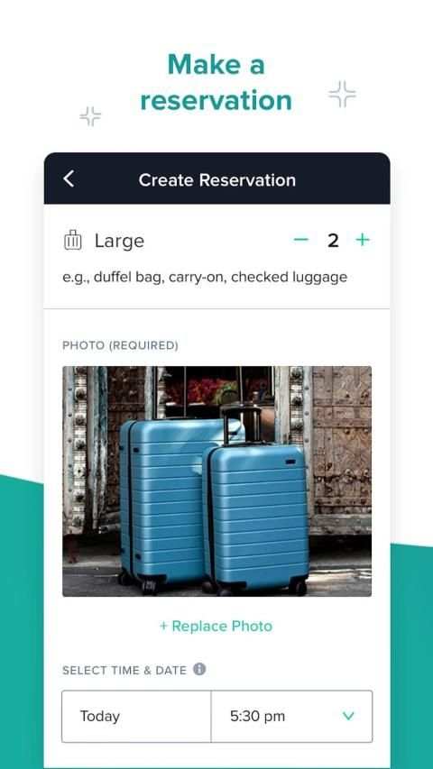 StoreMe Luggage Storage स्क्रीनशॉट 3