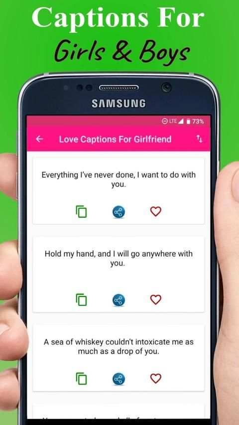 Love Captions For Instagram 2019 screenshot 7
