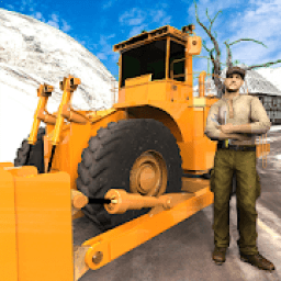 Snow Heavy Excavator Mechanic Sim: Auto Repair आइकन