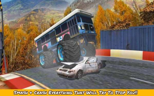 Monster Bus 4x4 Racing screenshot 5