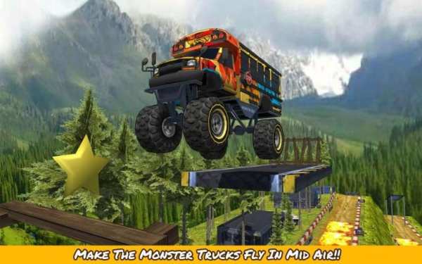 Monster Bus 4x4 Racing screenshot 1