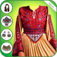 Afghan Girls Suit Photo Editor-Afghan Jewellery on 9Apps