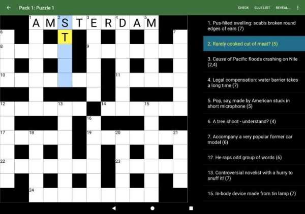 Cryptic Crossword Lite स्क्रीनशॉट 11