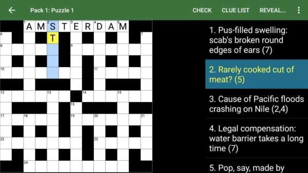 Cryptic Crossword Lite स्क्रीनशॉट 17