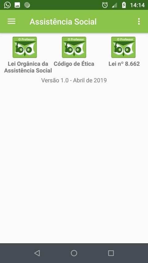Lei Orgânica da Assistência Social + Lei nº 8662 screenshot 6