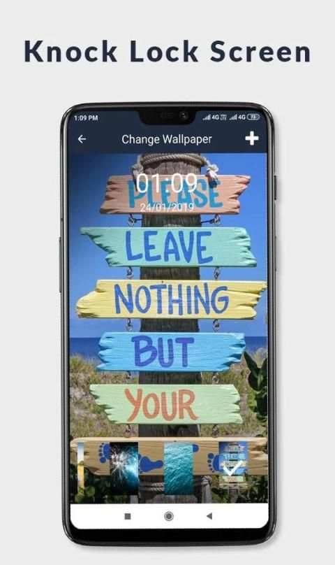 Knock Lock Screen 2019 स्क्रीनशॉट 3