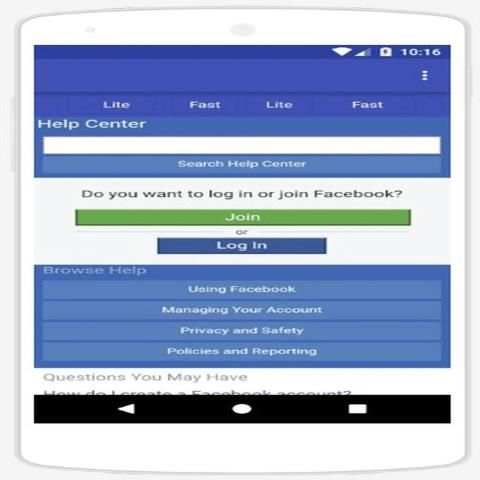7 Login - Lite Messenger screenshot 1