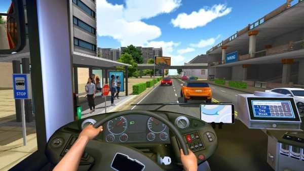 Bus Simulator 2018: City Driving स्क्रीनशॉट 2
