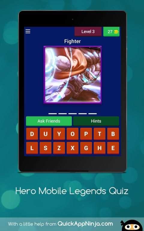 Hero Mobile Legends Quiz screenshot 11